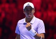 Learner Tien at the Next Gen ATP Finals 2024. (Photo: Getty)